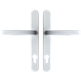 ASEC Vital Lever Long Backplate 211mm Screw Centres