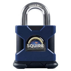 SQUIRE Stronghold Marine Open Shackle Padlock Body Only To Take KIK-SS Insert