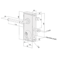 GATEMASTER Superlock Latch Deadlock