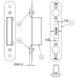 YALE AutoSecure Hook Keep