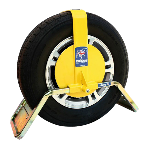 BULLDOG QD Series Wheel Clamp To Suit Caravans & Trailers