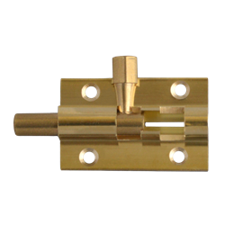 ASEC VITAL Brass 25mm Wide Straight Barrel Bolt