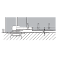 DORMAKABA 7471AX Square Floor Pivot Bearing