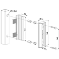 LOCINOX SAKL Adjustable Keep