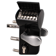 LOCINOX Vinci Surface Mounted Mechanical Digital Code Gate Lock
