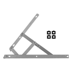 CHAMELEON Easy Clean Side Hung Egress Friction Hinge With Packers - 13mm - 17mm