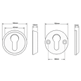 HOOPLY GH08 Security Escutcheon