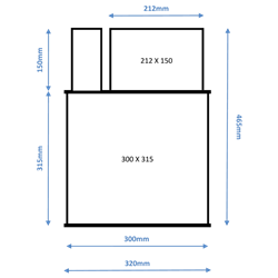 ASEC Under Floor Safe Body With Deposit Facility To Take 200mm x 200mm Door