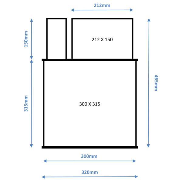 ASEC Under Floor Safe Body With Deposit Facility To Take 200mm x 200mm Door