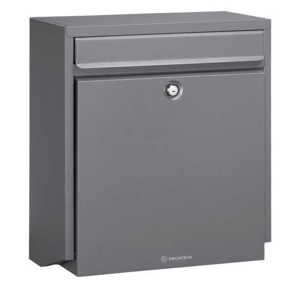 DAD Decayeux D560 Series Post Box Anthracite Grey