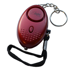 MINDER Mini Keyring Torch Personal Alarm