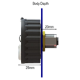 L&F 2800 Mechanical Combination Lock