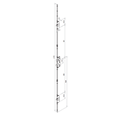 FUHR 856 Type 3 Lever Operated Latch & Deadbolt - 2 Hook & 2 Roller