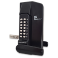 BORG LOCKS BL3430 ECP Lever Operated Marine Grade Metal Gate Double Digital Lock