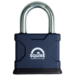 SQUIRE ATL42S & ATL52S All Terrain Rustproof Open Shackle Brass Padlock