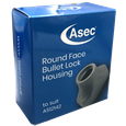 Asec Round Faced Bullet Lock Housing