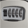 ASEC 4 Wheel Combination Key Safe