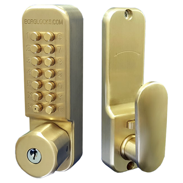 BORG LOCKS BL2701 Cu-Shield ECP Antimicrobial Easicode Pro Digital Lock With Key Override