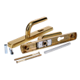 ASEC 70 Lever/Lever Door Furniture To Suit Ferco - 200mm Backplate