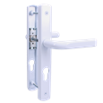 ASEC 70 Lever/Lever Door Furniture To Suit Ferco - 200mm Backplate