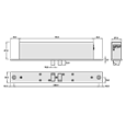ALPRO ALP200D Cobalt Electronic Side Load Lock