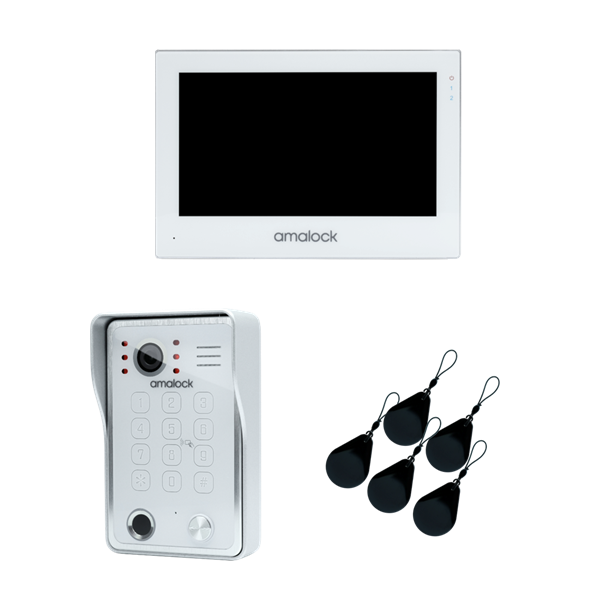 AMALOCK SV2 Smart Video Entry Kit Surface With Keypad