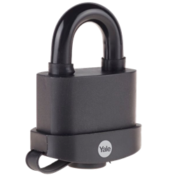 YALE Y220B High Security Open Shackle Weatherproof Padlock