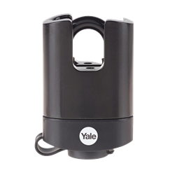 YALE Y220B High Security Closed Shackle Weatherproof Padlock