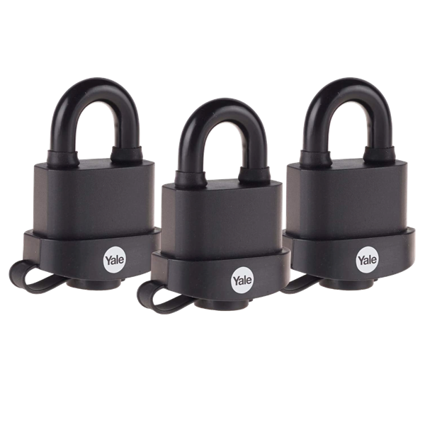 YALE Y222B 35mm High Security Trailer Padlock - Pack of 3