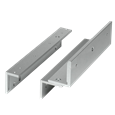 ASEC Bracket Z&L Inward Opening to Suit Slim Line Magnets