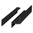 ASEC Bracket Z&L Inward Opening to Suit Slim Line Magnets