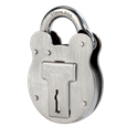 SQUIRE 555 Stainless Steel Old English Marine Padlock