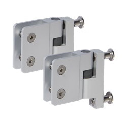 ASEC Cubicle U Bracket Gravity Hinges (1 Pair) To Suit 13mm Board