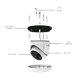 PAXTON10 Turret Camera CORE Series 4MP