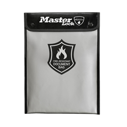 MASTER LOCK Fire Resistant Document Bag