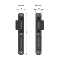 INGENIOUS Composite Door Centre Strike Plate