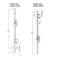 WINKHAUS Stable Door Gearbox
