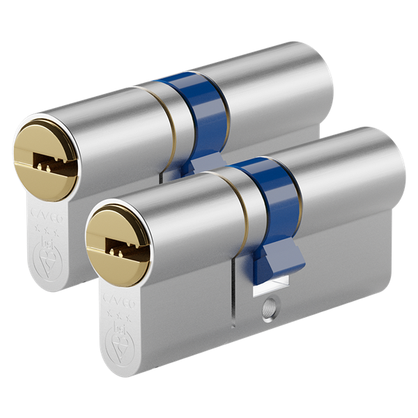 CAVEO TS007 3* Double Euro Dimple Cylinder Keyed Alike