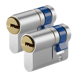 CAVEO TS007 3* Half Euro Dimple Cylinder Keyed Alike