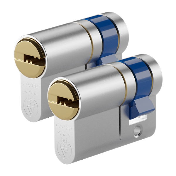 CAVEO TS007 3* Half Euro Dimple Cylinder Keyed Alike