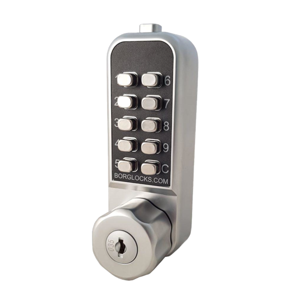 BORG LOCKS BL1706 Vertical Mini Cabinet Lock Easicode Pro c/w Cam And Key Override