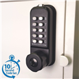 BORG LOCKS BL1706 Vertical Mini Cabinet Lock Easicode Pro c/w Cam And Key Override