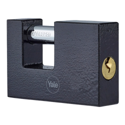 YALE Y113BL Series Cast Iron Shutter Padlock