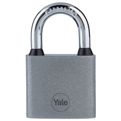 YALE Y111S Series Cast Iron Open Shackle Padlock