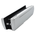 HOPPE Arrone Suited 310mm Letter Plate With Sprung Sleeve AR708A