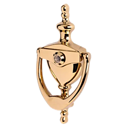 HOPPE Arrone Suited Traditional Knocker With 120 Degree Viewer AR727K