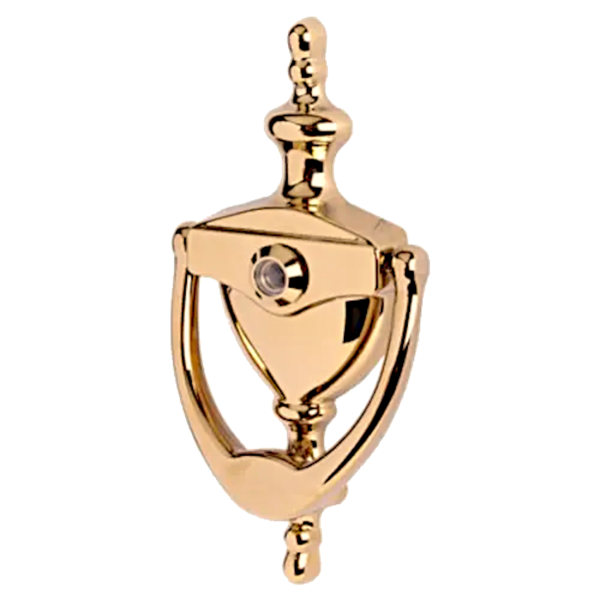 HOPPE Arrone Suited Traditional Knocker With 120 Degree Viewer AR727K