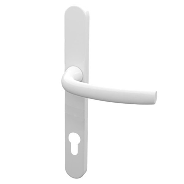 HOPPE Arrone Suited Lever/Lever Handle 240mm Backplate With 92mm Centres AR7550/3492