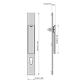 CENTOR TwinPoint Gen2 Single Handle 280mm With Euro Cut-Out