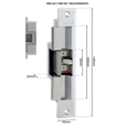 ICS DBR Series Electric Release 12VDC To Suit Deadbolt Monitored